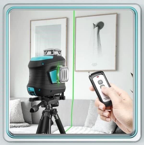 ⁦• طقم متر الليزر 360 درجة⁩ - الصورة ⁦5⁩
