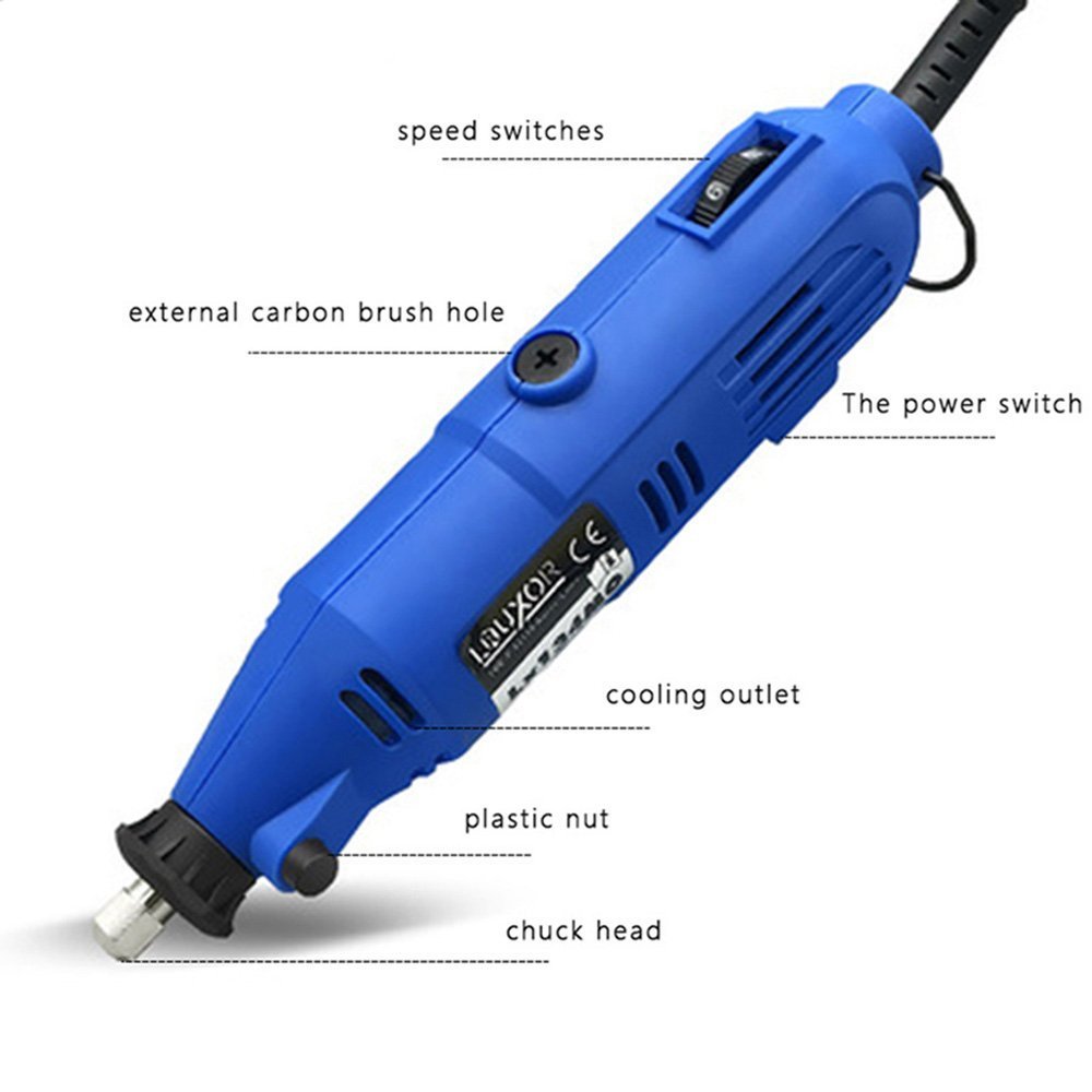 جهاز نحت وصنفرة 170 قطعة - الصورة 7