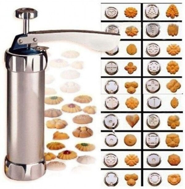 ⁦عرض مكبس صانع الكبة السريع + مجموعة صنع بسكويت⁩ - الصورة ⁦3⁩