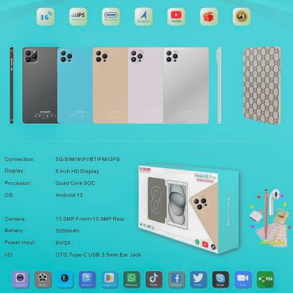 ⁦تابلت NOTE 15 + كيبورد بلوتوث⁩ - الصورة ⁦3⁩