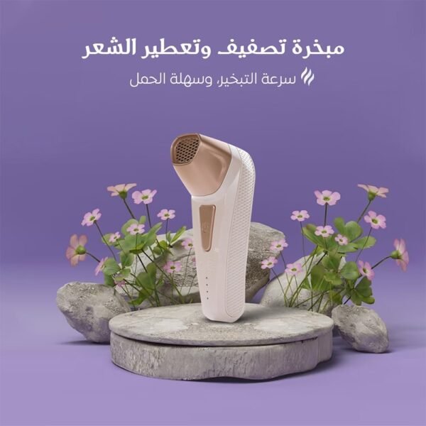 ⁦عرض فرشاة شعر ذاتية التنظيف + مبخرة تصفيف وتعطير الشعر⁩ - الصورة ⁦4⁩
