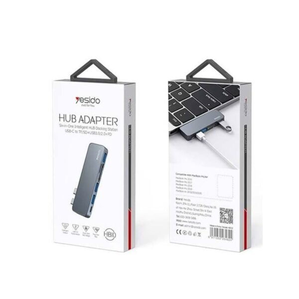 ⁦• موزع USB C مغناطيسي , بمنفذ HDMI⁩ - الصورة ⁦2⁩