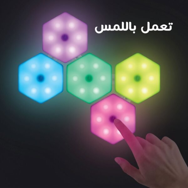 ⁦• لوحات اضاءة  ثلاثية الابعاد LED⁩ - الصورة ⁦2⁩