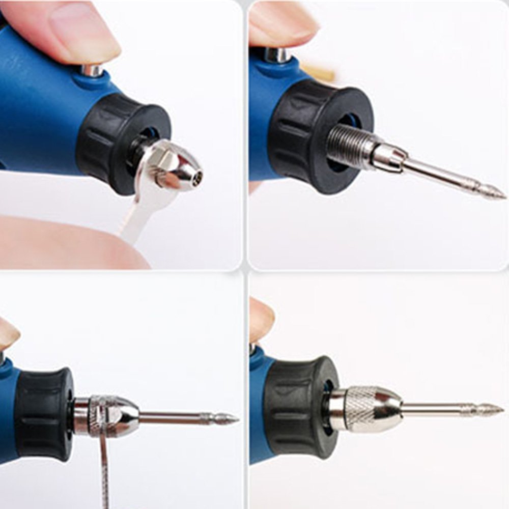 جهاز نحت وصنفرة 170 قطعة - الصورة 6